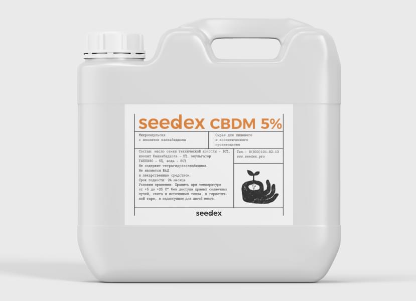 Тара SeedEx CBDM 5%